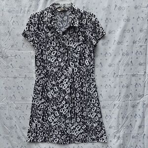 Black and white AA Studio AA Mini Dress